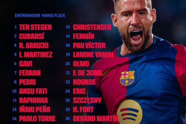 رسمی؛ لیست پرستاره بارسلونا برای فینال مقابل رئال مادرید