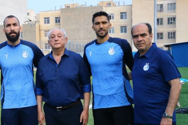  برگزاری تمرین امروز استقلال با حضور دو پیشکسوت