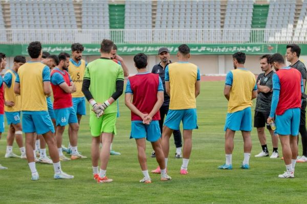  گزارش تصویری  تمرین آلومینیوم اراک، جمعه 5 اردیبهشت