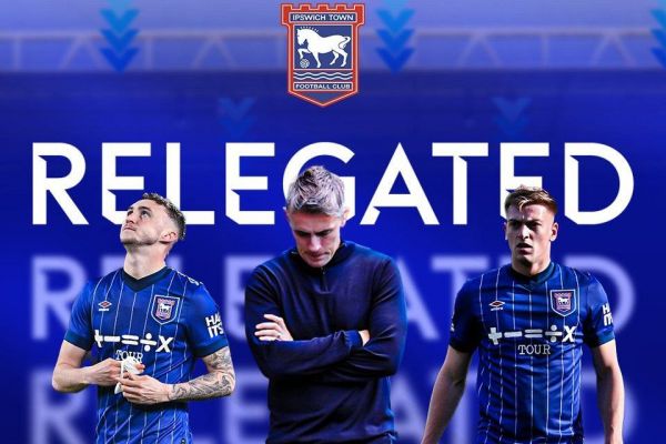 پایان ماجراجویی؛ ایپسویچ تاون به چمپینوشیپ سقوط کرد