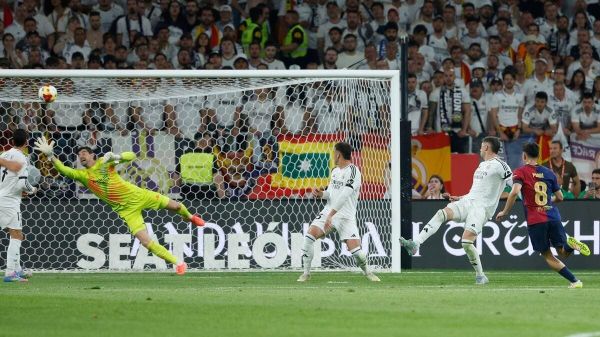  لحظه ثبت گل تماشایی پدری در فینال کوپا دل ری