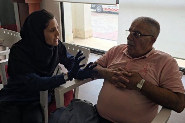 پیشکسوت فوتبال ایران زیر نظر پزشک تیم ملی