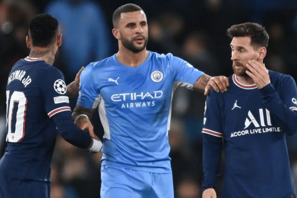  هت‌تریک واکر با گرفتن پیراهن‌های مثلث مخوف پاری سن ژرمن