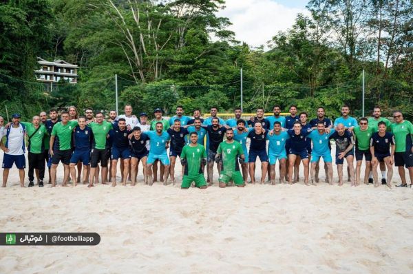  گزارش تصویری  بازی دوستانه تیم ملی فوتبال ساحلی ایران و ایتالیا در سیشل