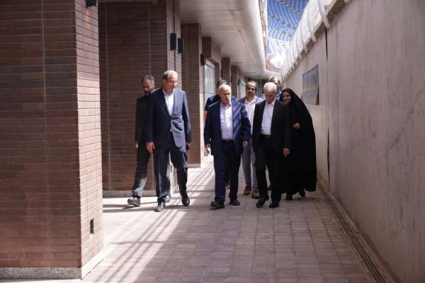 گزارش تصویری/ بازدید تاج از ورزشگاه امام رضا(ع)
