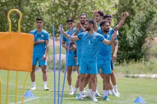  گزارش تصویری  تمرین آلومینیوم اراک، چهارشنبه 10 اردیبهشت