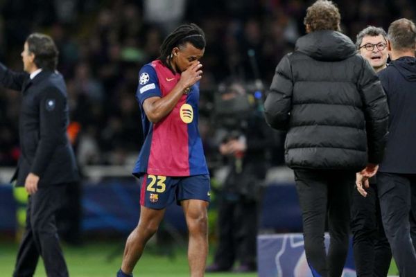  شوک به بارسا؛ تایید مصدومیت از ناحیه همسترینگ مدافع فرانسوی توسط بارسلونا