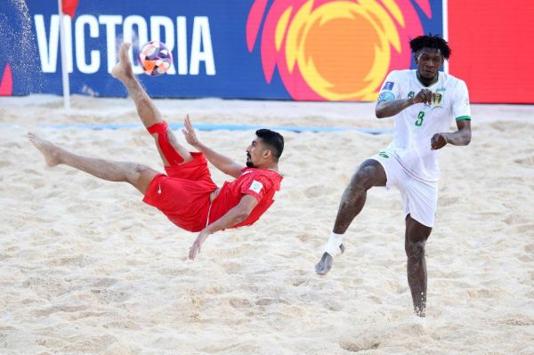  گزارش تصویری  ایران 5 - موریتانی 4  فوتبال ساحلی