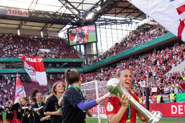  نخستین دوگانه زنان بایرن؛ پایان رکورد ولفسبورگ در جام حذفی