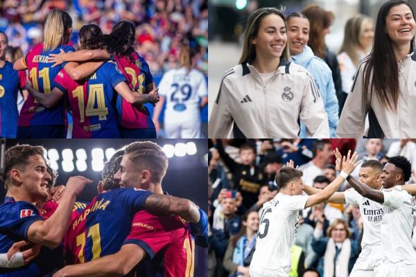 رئال بیخیال بارسلونا نمیشود؛ رقابت شدید زنان و مردان