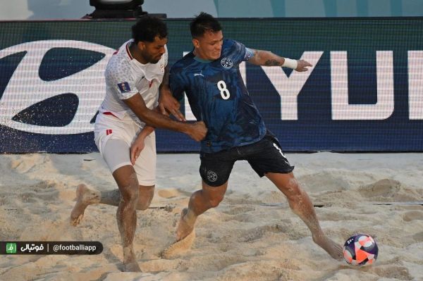 گزارش تصویری ایران پنج - پاراگوئه یک فوتبال ساحلی