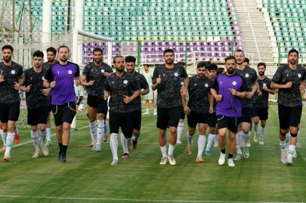  گزارش تصویری  تمرین ذوب آهن، دوشنبه 15 اردیبهشت