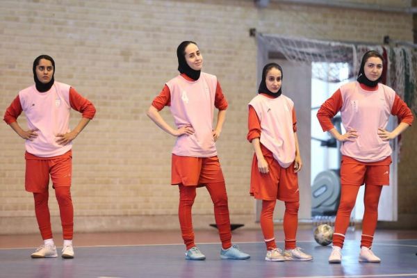  آخرین تمرین بانوان فوتسالیست پیش از بازی برابر فیلیپین