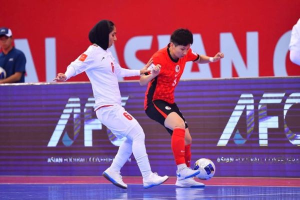 گزارش تصویری ایران سه - هنگکنگ یک فوتسال بانوان