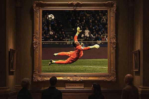 ستاره سوییسی اینتر بهترین بازیکن دور برگشت نیمهنهایی لیگ قهرمانان