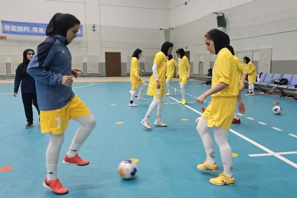  برگزاری تمرین ریکاوری در سالن دانشکده کشاورزی مغولستان