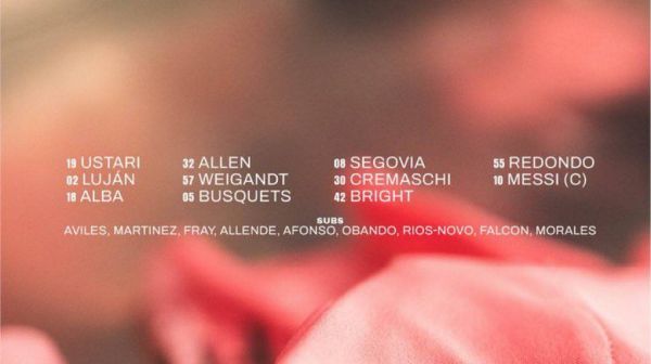  ترکیب اینترمیامی مقابل مینسوتا یونایتد با حضور مسی