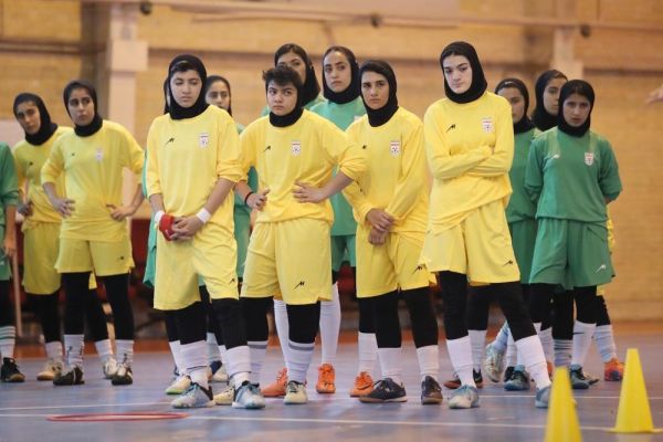  گزارش تصویری  تمرینات تیم ملی فوتسال دختران نوجوان