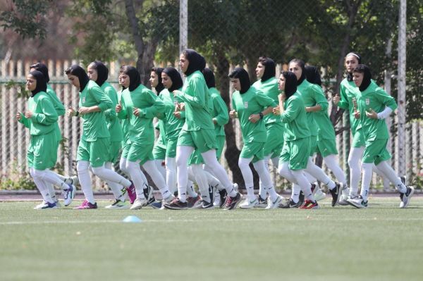 گزارش تصویری تمرین تیم ملی فوتبال بانوان، ۲۱ اردیبهشت ۱۴۰۴