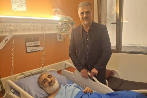 مدیرعامل استقلال به عیادت حجت الاسلام مالک رفت