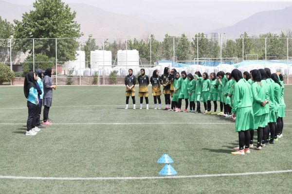  اولین تمرین تیم ملی جوانان بانوان در مرکز ملی