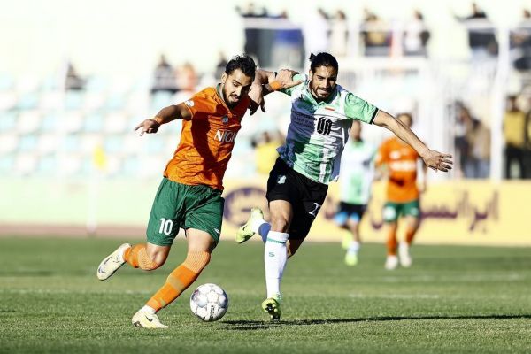  مس رفسنجان صفر - خیبر خرم‌آباد صفر  فتح خیبر ممکن نشد