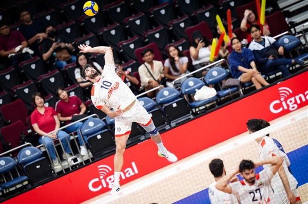  اسماعیل‌نژاد در صف ستارگان لیگ ملت‌های والیبال