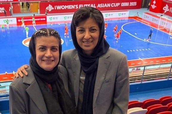  حضور دو بانوی ایرانی در فینال فوتسال زنان آسیا