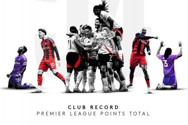 رکوردشکنی فولام؛ بهترین فصل تاریخ باشگاه در لیگ برتر انگلیس