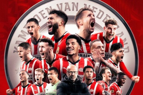 کامبک تاریخی آیندهوون؛ قهرمانی بیستوششم در اردیویسه هلند