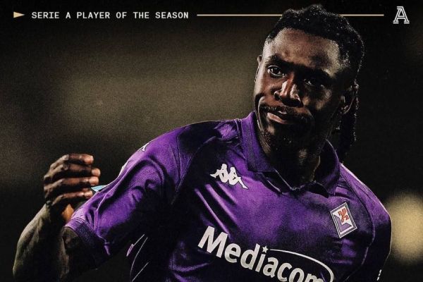 مهاجم سابق یوونتوس بهترین بازیکن فصل سریآ