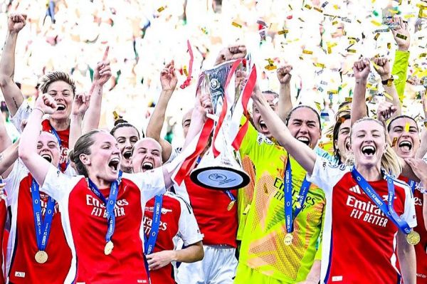  آرسنال قهرمان لیگ قهرمانان زنان اروپا شد