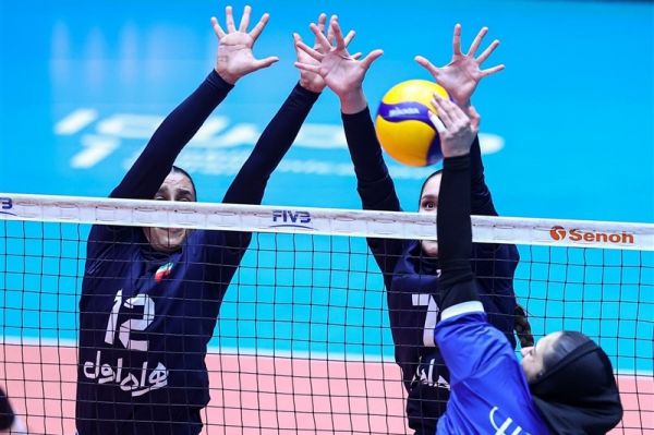 حریفان تیم ملی والیبال زنان ایران در آسیا مشخص شدند