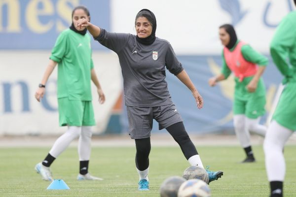  گزارش تصویری  تمرین تیم ملی فوتبال بانوان، یکشنبه 4 خرداد