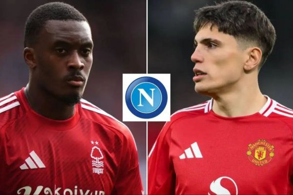 ناپولی به دنبال جذب دو وینگر؛ ستاره آرژانتینی منچستریونایتد و وینگر سابق چلسی
