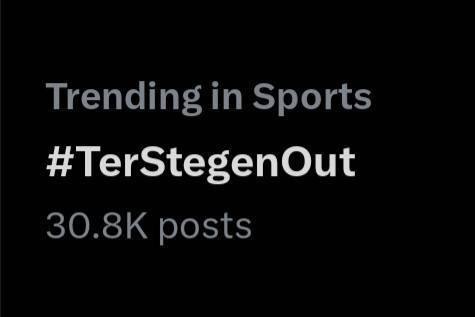 ترند شدن هشتگ اخراج دروازهبان آلمانی بارسلونا