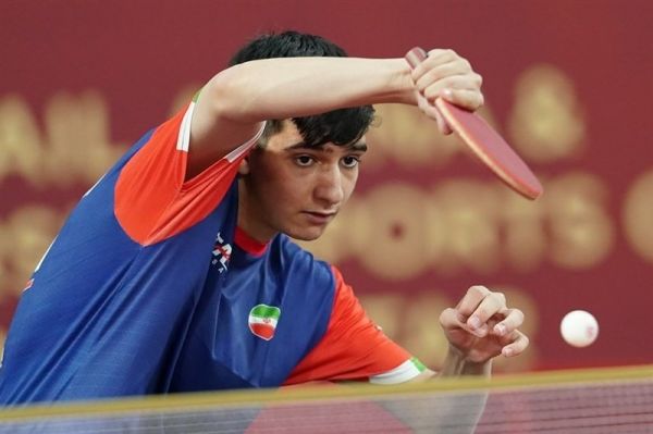 قهرمانی بنیامین فرجی در تنیس روی میز کانتندر ازبکستان