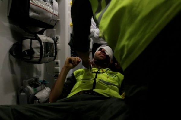 مصدومیت یک سرباز در حاشیه فینال جام حذفی