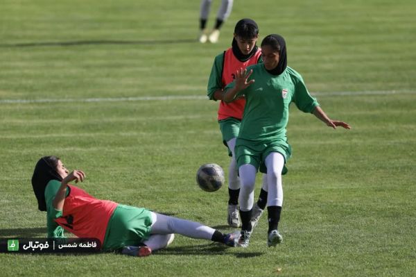  گزارش تصویری اختصاصی  تمرین تیم ملی بانوان