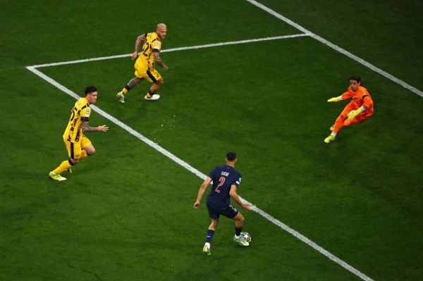 اولین گل پاریسنژرمن در فینال لیگ قهرمانان؛ تاریخسازی اشرف حکیمی