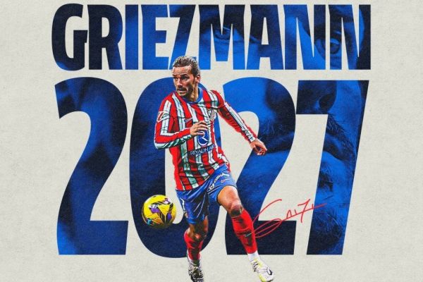 رسمی؛ قرارداد ستاره فرانسوی با اتلتیکومادرید تمدید شد