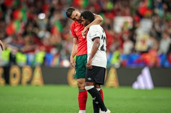  واکنش ستاره پرتغال به رفتار بازیکنان آلمان پس از حذف در نیمه نهایی