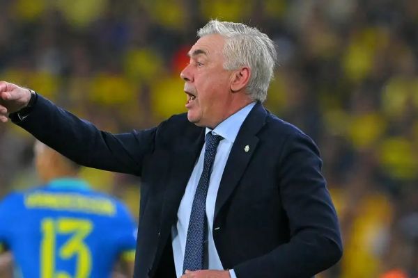  دفاع وینیسیوس از آنچلوتی پس از توقف برزیل