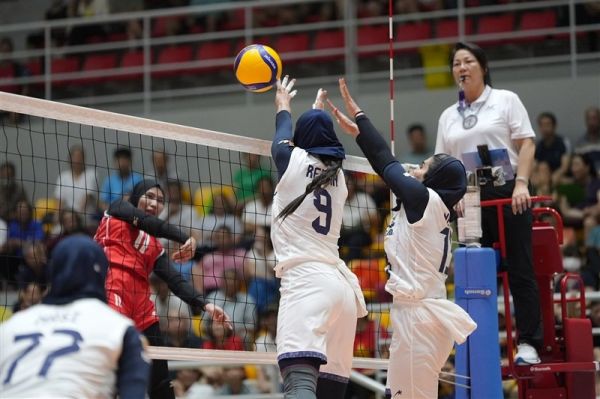 جام ملتهای والیبال آسیا بانوان ایران با برد شروع کردند