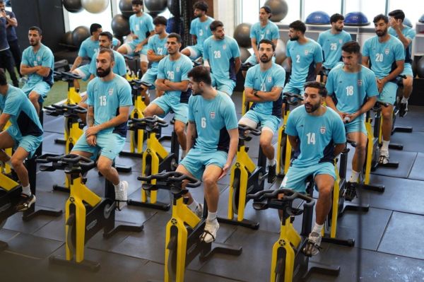  گزارش تصویری  تمرین تیم ملی، ۱۸ خرداد ۱۴۰۴