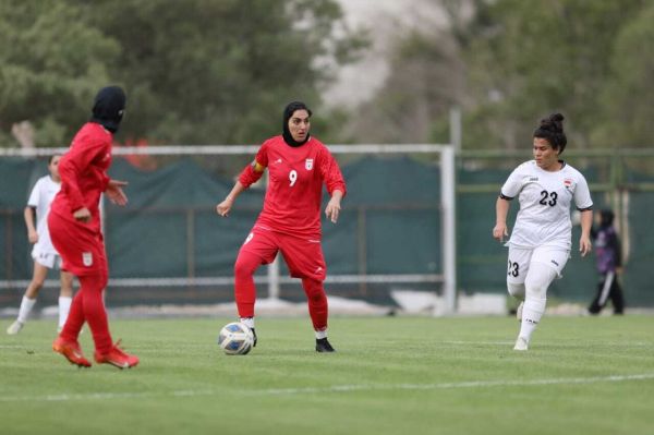 گزارش تصویری ایران هشت - عراق صفر فوتبال بانوان