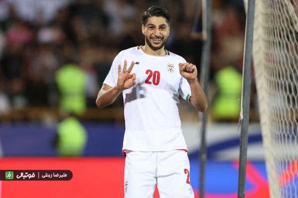  محبی؛ بهترین بازیکن دیدار ایران - کره شمالی