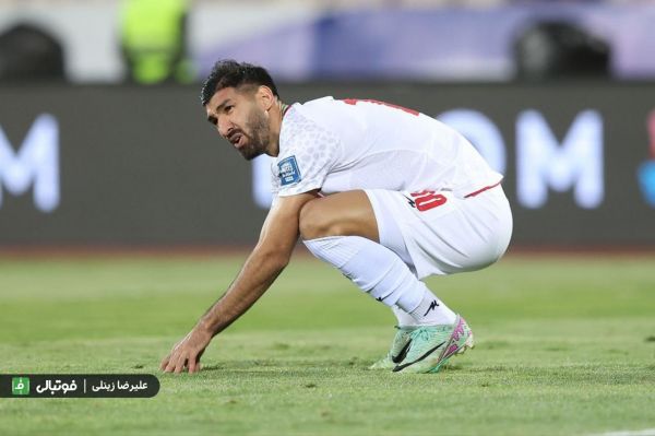  فریم به فریم با لحظه‌ای که مغانلو، قلعه‌نویی را سکته داد   عکس