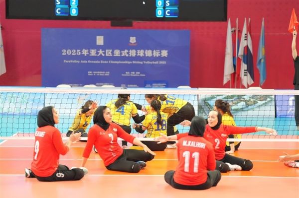  والیبال نشسته قهرمانی آسیا  صعود بانوان ایران به نیمه نهایی