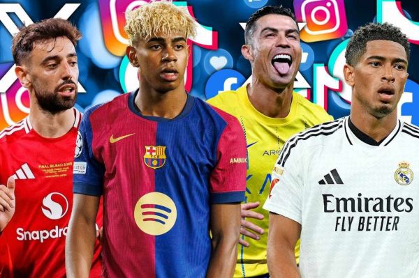  ۲۰ باشگاه پرطرفدار جهان در شبکه‌های اجتماعی